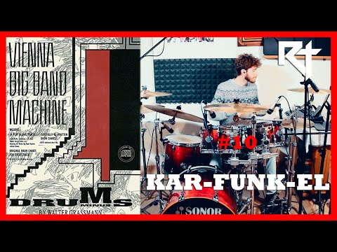 Vienna Big Band Machine - #10 Kar-Funk-El | (Drum Playthrough by Roberto Toschi)