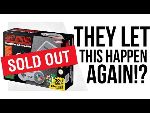 Why Nintendo's SNES Classic SOLD OUT in MINUTES! Video
