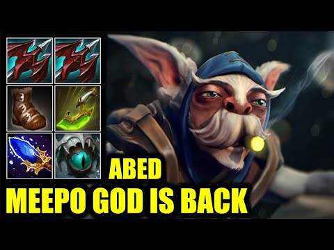 🔥 MEEPO GOD IS BACK - EG.ABED - 18 KILLS - DOTA 2 PRO GAME HIGHLIGHTS