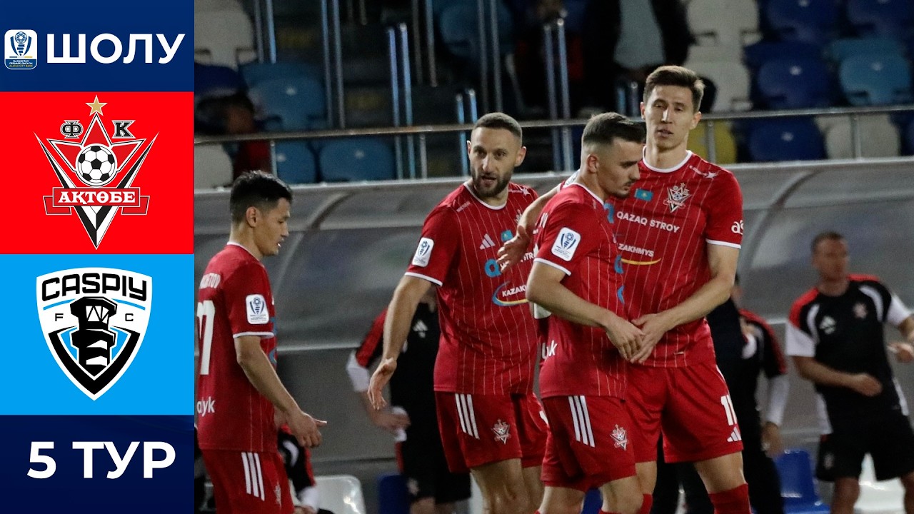 FK Aktobe vs Caspiy Aktau Highlights