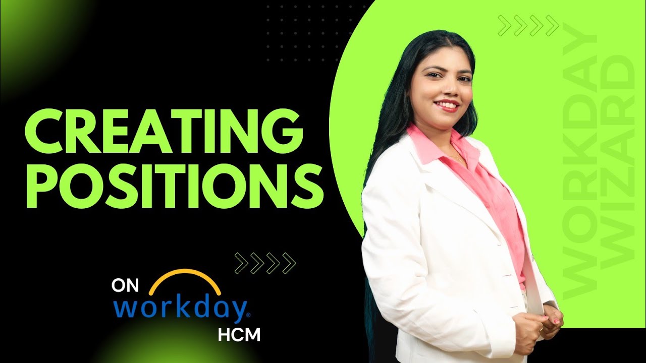 How To Create position In workday HCM(organization, departments, project)