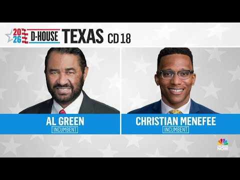 Rep. Al Green loses seat to Rep. Christian Menefee in Democratic primary