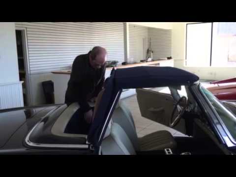 280SL soft top up / how to