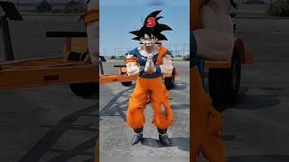 HELP Poor Goku To Level Up With Pulling Big And Bigger Cars | #Shorts | #gta5 | #goku