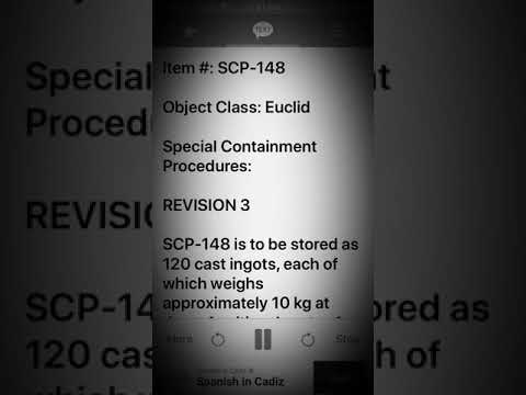 Scp 148 The "Telekill" Alloy