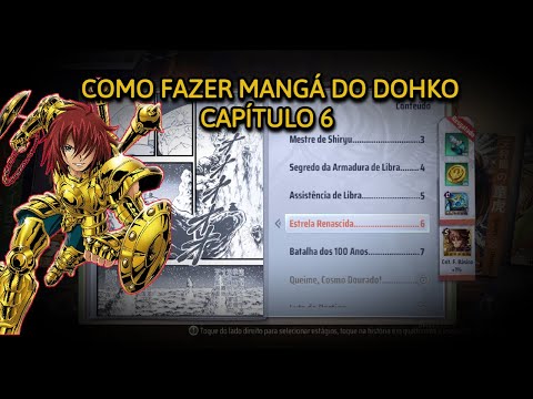 COMO PASSAR O MANGÁ DO DOHKO CAPITULO 6 ESTRELA RENASCIDA