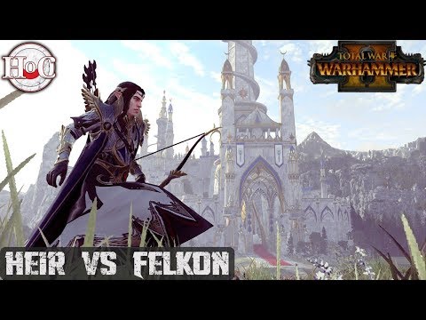 HEIR vs FELKON - Total War Warhammer 2 - Online Battle 290