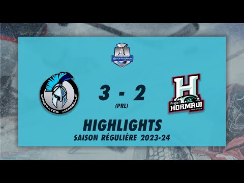 Spartiates de Marseille 3-2 (prl) Anglet Hormadi - Highlights - Synerglace Ligue Magnus 2023/24