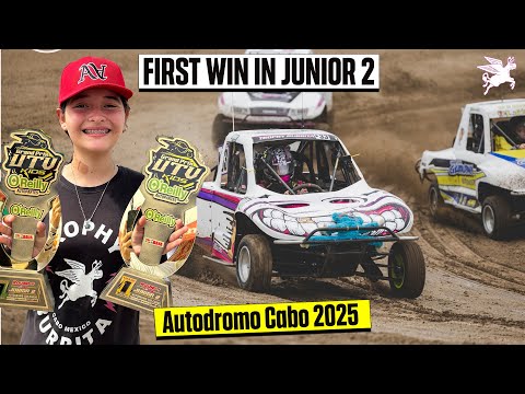 Double Victory! Trophyburrita Round 4 in Junior 2 TrophyKart Autódromo Cabo