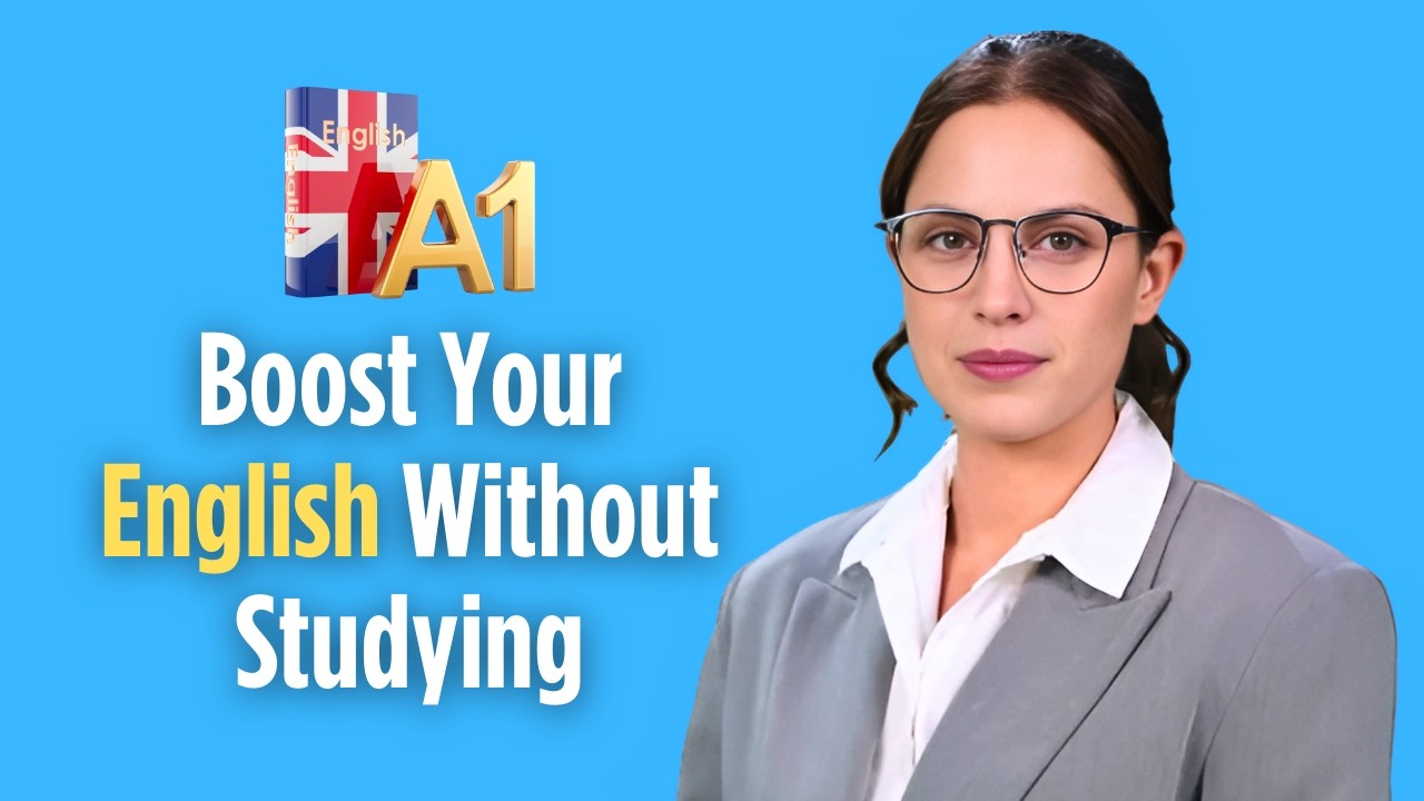 A1 English Listening Practice | Boost Your English Without Studying