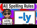 THE SUFFIX LY All Spelling Rules In A Rap Song For Adding The Suffix Ly