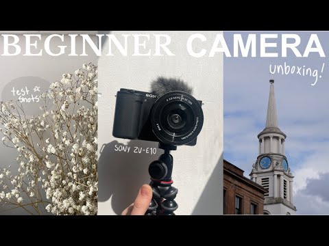 camera unboxing! 📸 Sony ZV-E10 review & test shots