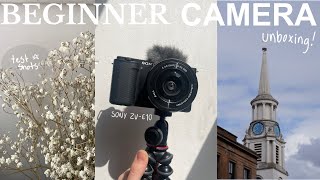 Video thumbnail for camera unboxing! 📸 Sony ZV-E10 review & test shots by Lily Cameron