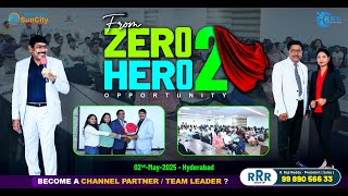 RRR Digitals conducted  How to become a Hero from Zero program on 2nd May 2025 @ Hyderabad.