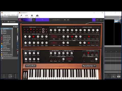 SYNCLAVIER V by Arturia - Let's Surf Some Presets From This Awesome Synth