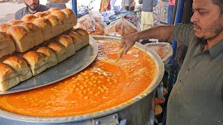 Kathiawari Cholay Making! 100Kg Kathiyawadi Chole Recipe: Pakistani Street Food Gujarati Chana Chaat