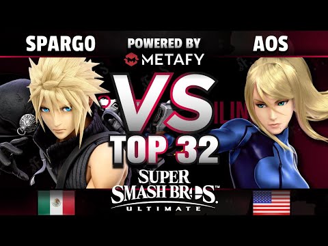 FPS4 Online - Sparg0 (Cloud) vs. HK | AoS (Zero Suit Samus) - Smash Ultimate Top 32 Winners