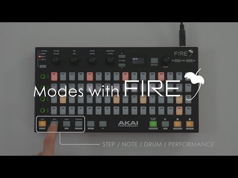 FL STUDIO FIRE |  Modes with Akai FIRE