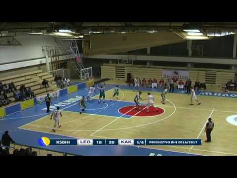 KK Swisslion Leotar - KK Kakanj| 15 KOLO | KSBIH 2016-17 | | LIVE 19:00