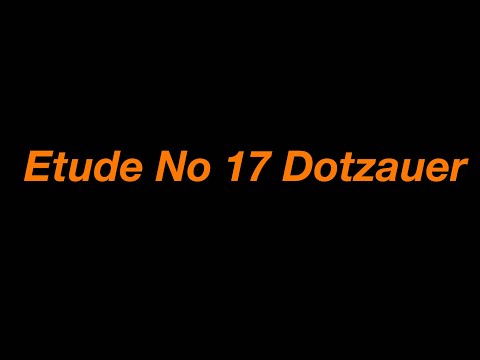 Etude No 17 Andante sostenuto Dotzauer, Cello