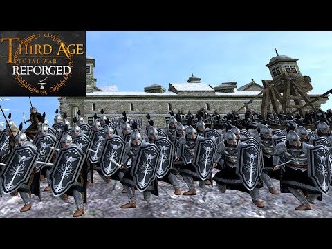 GRASGARD, THE NORTHERN CITY (Siege Battle) - Third Age: Total War (Reforged)