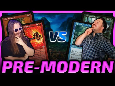 Mono Red Hammer Vs UG Madness!!! [Paper Premodern MtG Gameplay] 2026