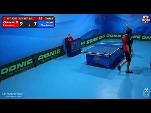 23:30 Oleksandr Zhuravlov - Artem Tkachenko West 5 WIN CUP 30.10.2022 | TABLE TENNIS WINCUP