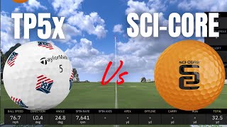 Square Launch Monitor + Foam Ball (SCI-CORE) Test and Course Play