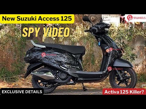 EXCLUSIVE: Upcoming Suzuki Access 125 Scooter Spied Testing || Price, Design, Features
