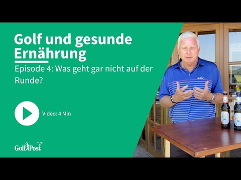 Trainingstipps mit Frank Adamowicz - Golf und gesunde Ernährung (Episode 4)