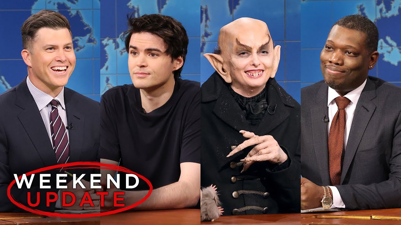 Weekend Update ft. Michael Longfellow, Sarah Sherman - SNL