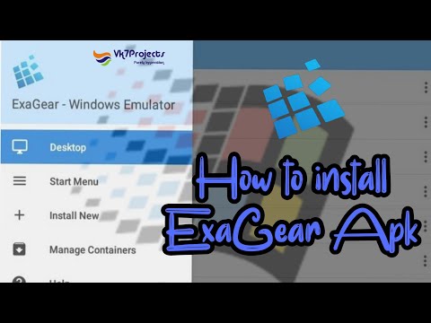 How To Install ExaGear Apk || ExaGear Windows Emulator || Run .ExE File On Android || Vk7projects