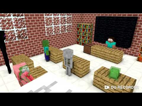 Monster school unboxing challenge minecraft animation