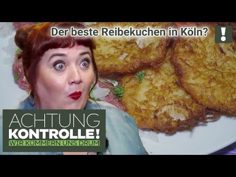 Wer hat den BESTEN der Stadt? 🤩 Missy testet KÖLNS Reibekuchen! | Achtung Kontrolle