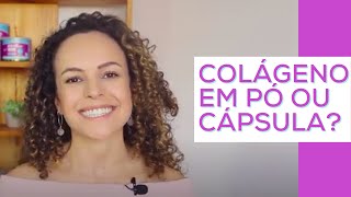 Qual a melhor forma de consumir colágeno Em pó ou em cápsula | BIOSANTÉ