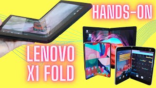 Lenovo X1 Fold Hands-On: I Believe In Foldables