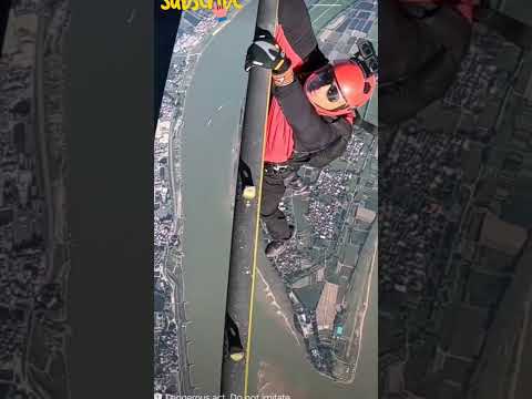 Sky diving is my hobby ‖dangerous act‖don't do at home #music #skydiving #skyscraper #elite #travel