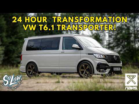 Umbau eines VW T6.1 in nur 24 Stunden...