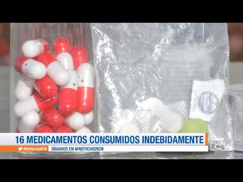 Vea los 16 medicamentos que son más usados por los jóvenes para drograrse