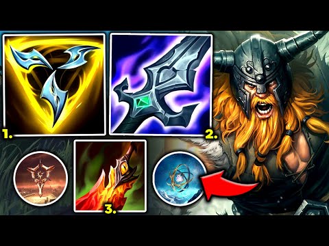 OLAF TOP IS CRAZY STRONG THIS PATCH (VERY HIGH WINRATE) - S12 OLAF GAMEPLAY! (Season 12 Olaf Guide)