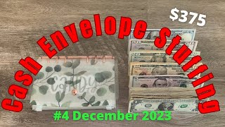My LAST Cash Stuffing of 2023! // Low Income Weekly Budget