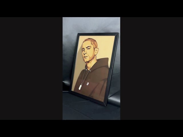 لوحة جدارية ايمينيم براون