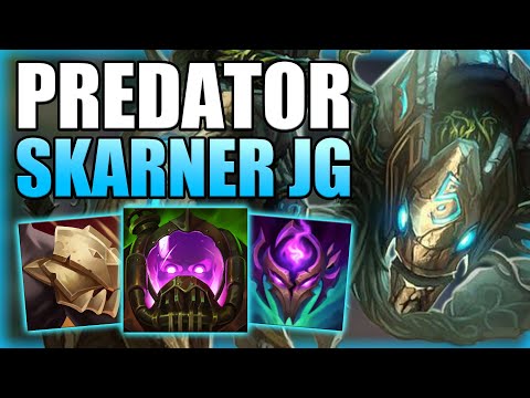 HOW TO PLAY SKARNER JUNGLE WITH THE NEW PREDATOR BUFFS 11.18! - Gameplay Guide League of Legends