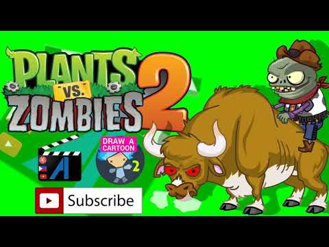 Plants vs Zombies HD Wild West Bull IMP Attack Green Screen Dc2 Part 7 Link Download Soon