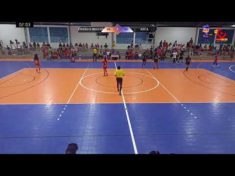 UNIÃO SÃO MIGUEL X ASCA | CAMPEONATO VARGEM-GRANDENSE | FUTSAL FEMININO 2025 I3° RODADA|