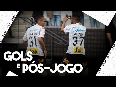 GOLS E PÓS-JOGO DE CORINTHIANS 2x0 SANTOS