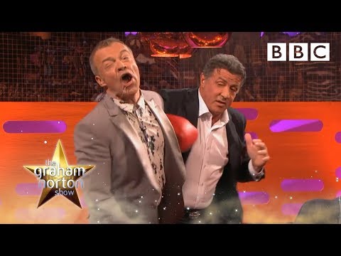 Sylvester Stallone punches Graham - The Graham Norton Show: Series 14 Episode 11 Preview - BBC One