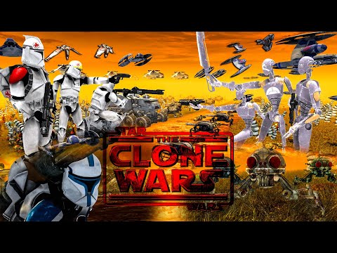 Full Scale Republic Invasion - Battle of Felucia STAR WARS: The Clone Wars | Cinematic Short Film