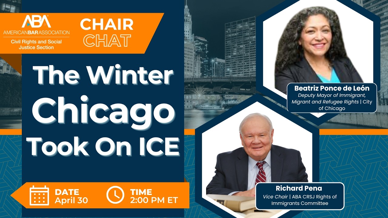 The Winter Chicago Took On ICE  | Chair Chat