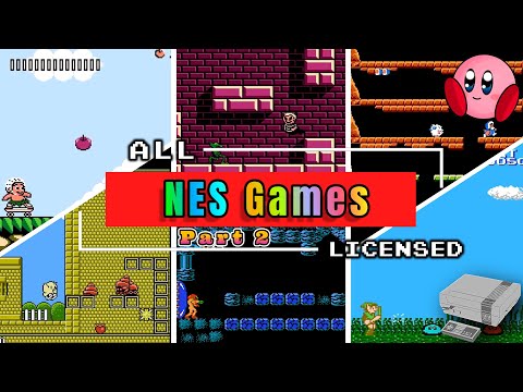 All Nintendo NES Games A - Z (NA/EU) -  Part 2   = C - D =
